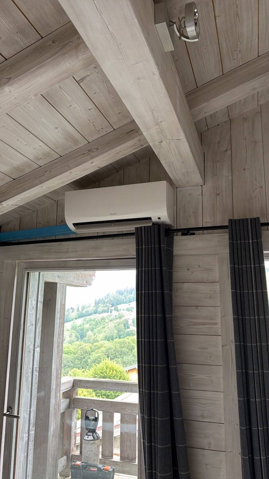 Installation de climatisation