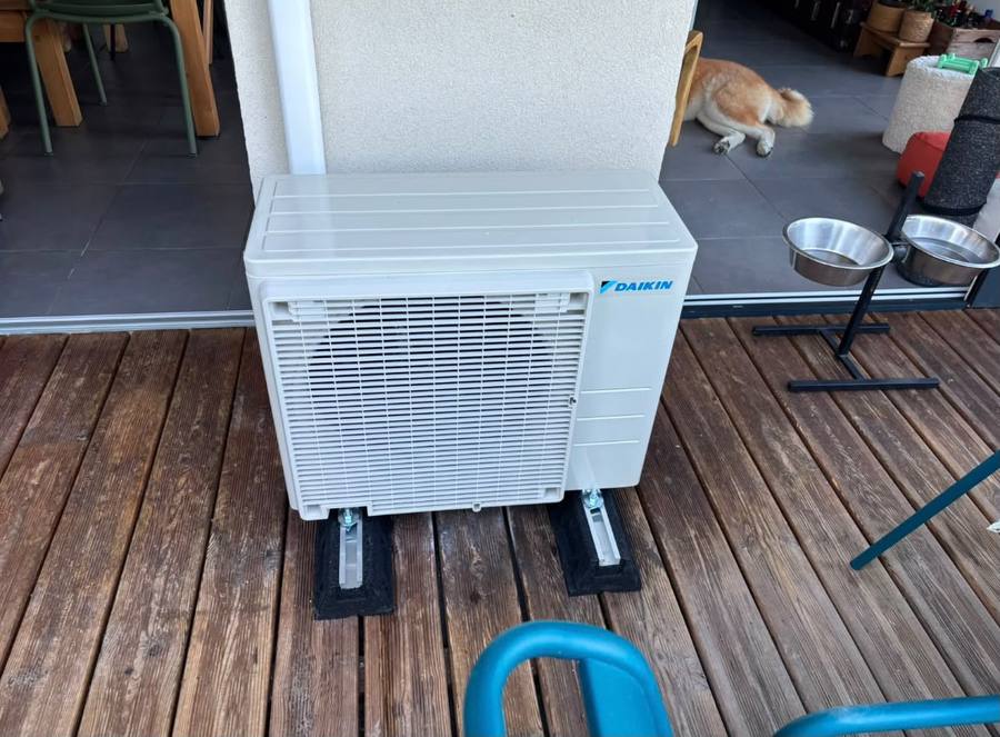 Installation de climatisation