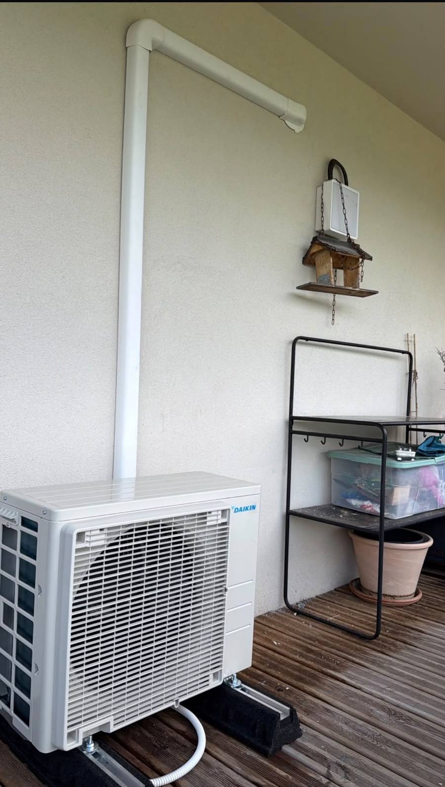 Installation de climatisation