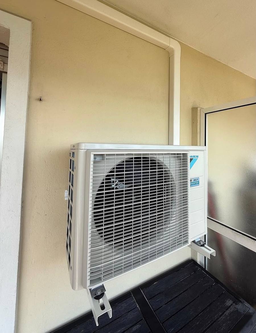 Installation de climatisation