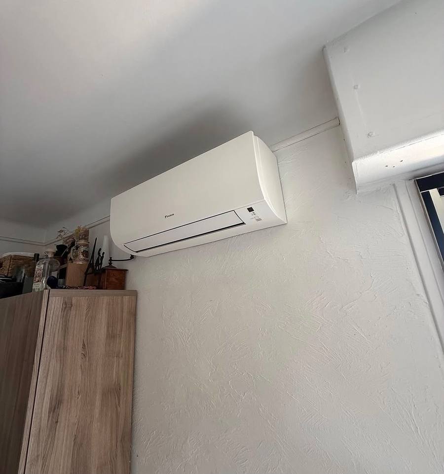 Installation de climatisation