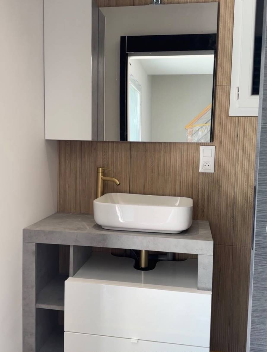Rénovation complète de salle de bain