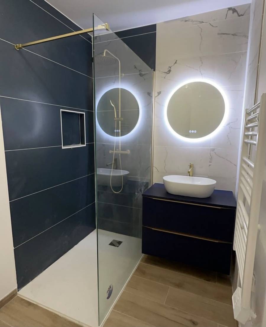 Rénovation complète de salle de bain