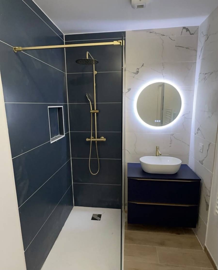 Rénovation complète de salle de bain